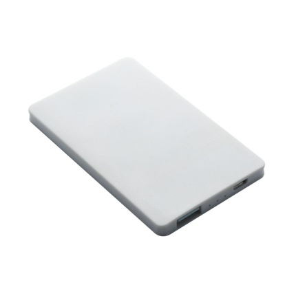 Platte rechthoekige Powerbank 2.200 mAh - Topgiving